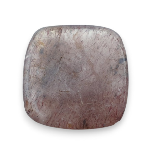 Strawberry quartz carved cabochon 22x22 mm no 8 Strawberry quartz carved cabochon 22x22 mm no 8
