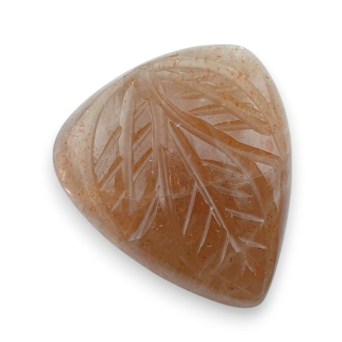 Strawberry quartz carved cabochon 23x20 mm no 22 Strawberry quartz carved cabochon 23x20 mm no 22
