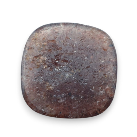 Strawberry quartz carved cabochon 23x23 mm no 3 Strawberry quartz carved cabochon 23x23 mm no 3