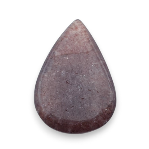 Strawberry quartz carved cabochon 24x16 mm no 82 Strawberry quartz carved cabochon 24x16 mm no 82