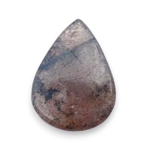 Strawberry quartz carved cabochon 24x18 mm no 18 Strawberry quartz carved cabochon 24x18 mm no 18