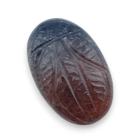 Strawberry quartz carved cabochon 25x16 mm no 51 Strawberry quartz carved cabochon 25x16 mm no 51