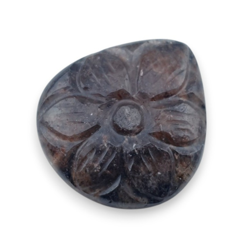 Strawberry quartz carved cabochon 25x23 mm no 36 Strawberry quartz carved cabochon 25x23 mm no 36