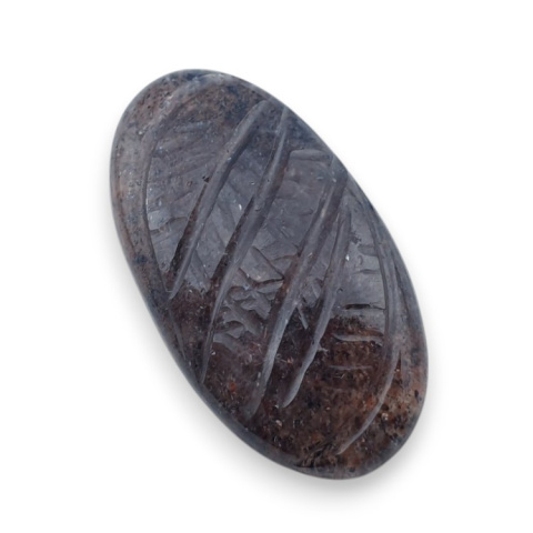 Strawberry quartz carved cabochon 26x15 mm no 42 Strawberry quartz carved cabochon 26x15 mm no 42