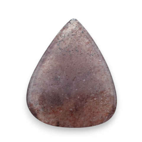 Strawberry quartz carved cabochon 26x20 mm no 26 Strawberry quartz carved cabochon 26x20 mm no 26
