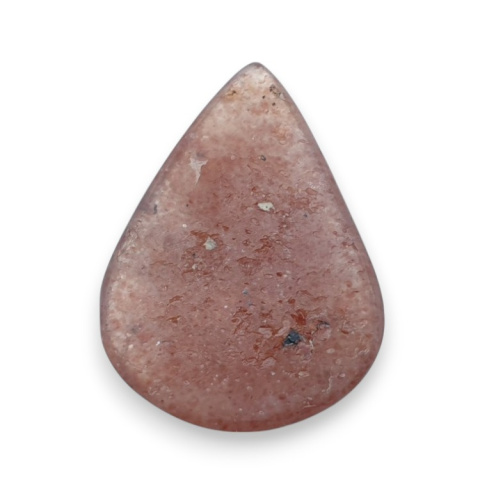 Strawberry quartz carved cabochon 28x20 mm no 71 Strawberry quartz carved cabochon 28x20 mm no 71