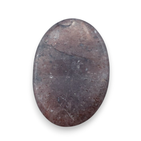 Strawberry quartz carved cabochon 29x20 mm no 65 Strawberry quartz carved cabochon 29x20 mm no 65