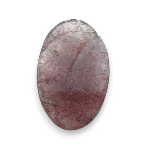Strawberry quartz carved cabochon 30x19 mm no 49 Strawberry quartz carved cabochon 30x19 mm no 49