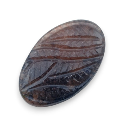 Strawberry quartz carved cabochon 31x19 mm no 64 Strawberry quartz carved cabochon 31x19 mm no 64