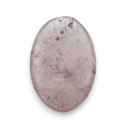 Strawberry quartz carved cabochon 31x20 mm no 31 Strawberry quartz carved cabochon 31x20 mm no 31