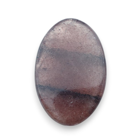 Strawberry quartz carved cabochon 31x21 mm no 16 Strawberry quartz carved cabochon 31x21 mm no 16