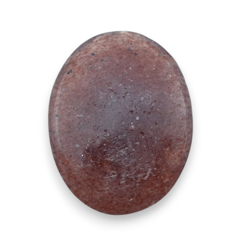 Strawberry quartz carved cabochon 31x23 mm no 44 Strawberry quartz carved cabochon 31x23 mm no 44