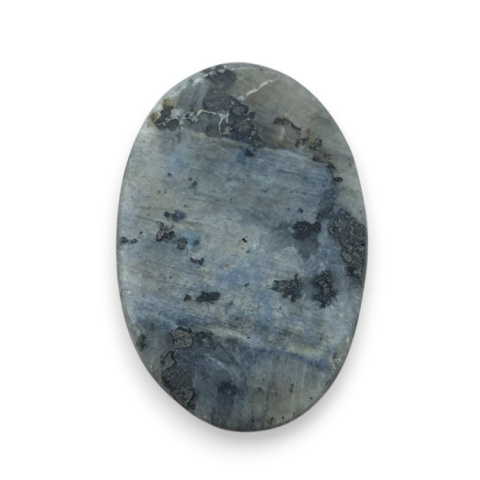 Larvikite carved cabochon 27x18 mm no 5 Larvikite carved cabochon 27x18 mm no 5