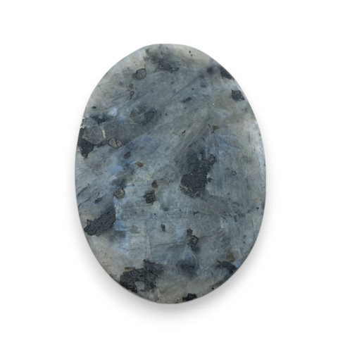 Larvikite carved cabochon 29x20 mm no 4 Larvikite carved cabochon 29x20 mm no 4