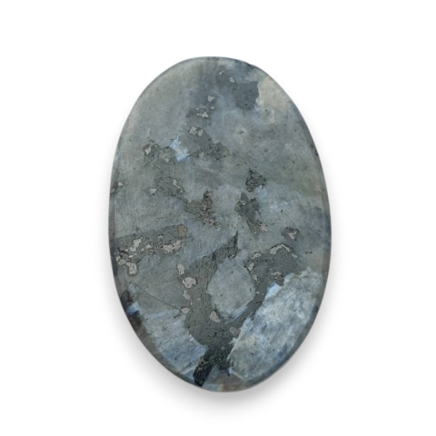 Larvikite carved cabochon 30x19 mm no 6 Larvikite carved cabochon 30x19 mm no 6