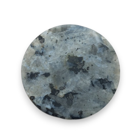 Larvikite carved cabochon fi 27 mm no 2 Larvikite carved cabochon fi 27 mm no 2