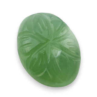 Nephrite carved cabochon 20x15 mm no 92