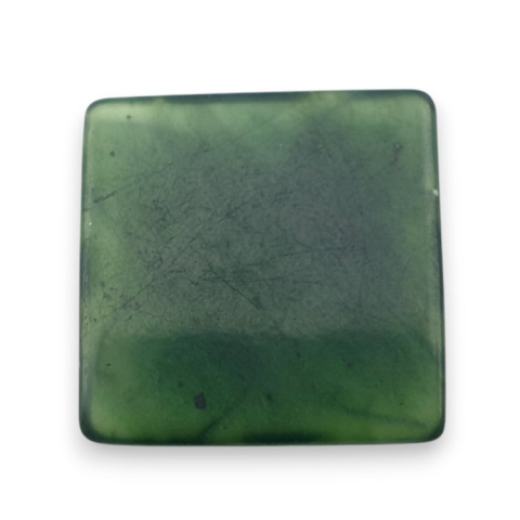 Nephrite carved cabochon 20x20 mm no 65 Nephrite carved cabochon 20x20 mm no 65