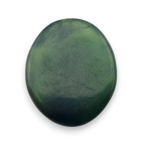 Nephrite carved cabochon 21x18 mm no 73 Nephrite carved cabochon 21x18 mm no 73