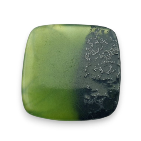 Nephrite carved cabochon 21x21 mm no 88 Nephrite carved cabochon 21x21 mm no 88