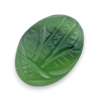 Nephrite carved cabochon 24x17 mm no 89
