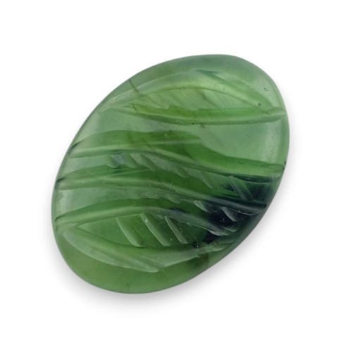 Nephrite carved cabochon 24x17 mm no 93 Nephrite carved cabochon 24x17 mm no 93