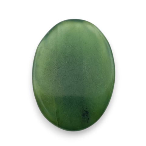 Nephrite carved cabochon 24x18 mm no 52 Nephrite carved cabochon 24x18 mm no 52