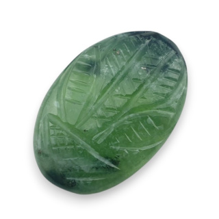 Nephrite carved cabochon 25x17 mm no 60