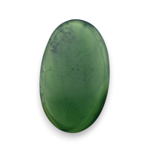 Nephrite carved cabochon 27x16 mm no 22