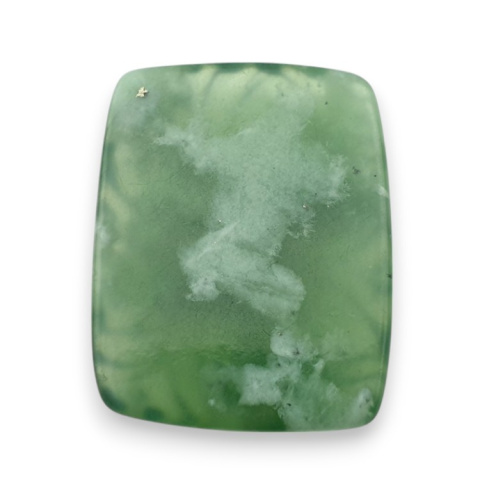 Nephrite carved cabochon 27x21 mm no 39 Nephrite carved cabochon 27x21 mm no 39