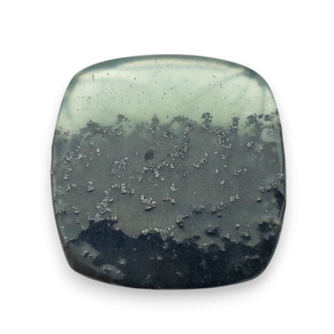 Nephrite carved cabochon 27x26 mm no 19 Nephrite carved cabochon 27x26 mm no 19