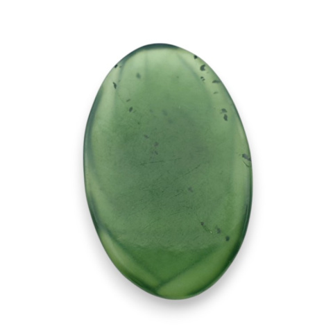 Nephrite carved cabochon 28x18 mm no 34 Nephrite carved cabochon 28x18 mm no 34