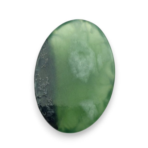 Nephrite carved cabochon 30x21 mm no 43 Nephrite carved cabochon 30x21 mm no 43