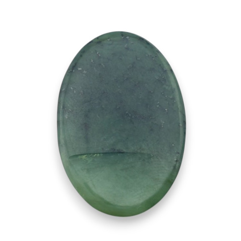 Nephrite carved cabochon 31x21 mm no 61 Nephrite carved cabochon 31x21 mm no 61