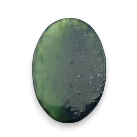 Nephrite carved cabochon 31x21 mm no 7 Nephrite carved cabochon 31x21 mm no 7