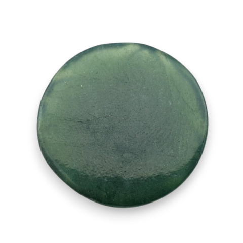 Nephrite carved cabochon fi 23 mm no 53 Nephrite carved cabochon fi 23 mm no 53