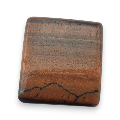 Red tiger's eye carved cabochon 20x18 mm no 16 Red tiger's eye carved cabochon 20x18 mm no 16