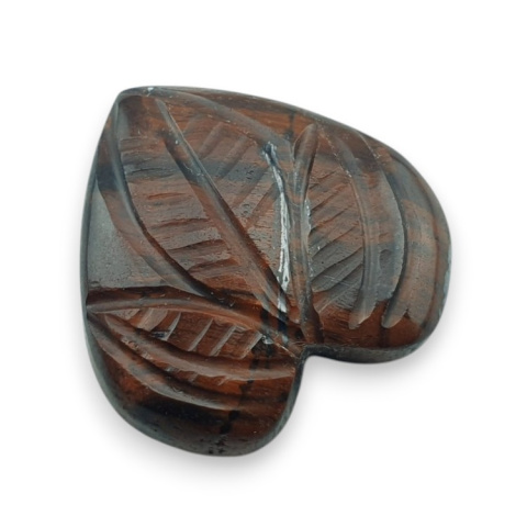 Red tiger's eye carved cabochon 21x21 mm no 74 Red tiger's eye carved cabochon 21x21 mm no 74