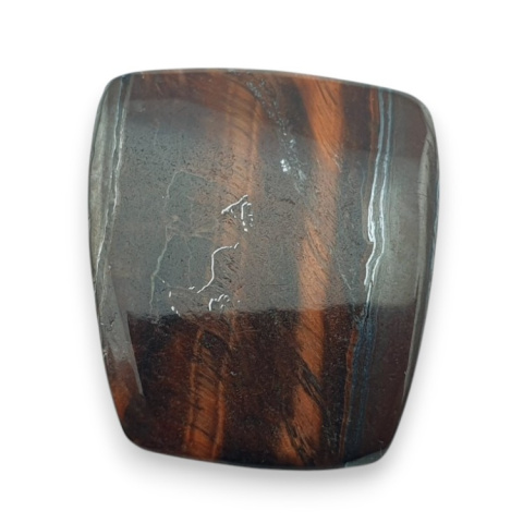Red tiger's eye carved cabochon 25x21 mm no 2 Red tiger's eye carved cabochon 25x21 mm no 2
