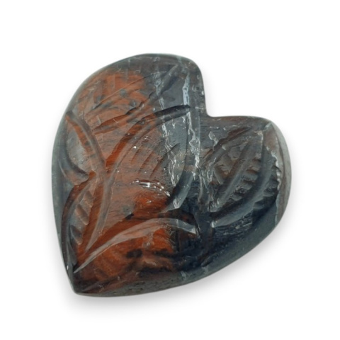 Red tiger's eye carved cabochon 25x24 mm no 4 Red tiger's eye carved cabochon 25x24 mm no 4