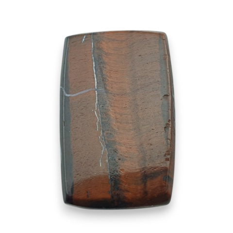 Red tiger's eye carved cabochon 26x16 mm no 3 Red tiger's eye carved cabochon 26x16 mm no 3