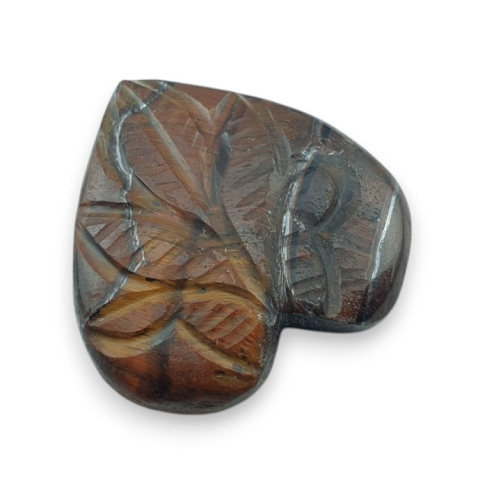 Red tiger's eye carved cabochon 26x26 mm no 54 Red tiger's eye carved cabochon 26x26 mm no 54