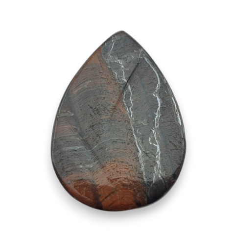 Red tiger's eye carved cabochon 28x20 mm no 12 Red tiger's eye carved cabochon 28x20 mm no 12