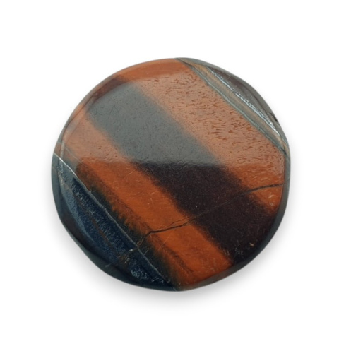 Red tiger's eye carved cabochon fi 23 mm no 11 Red tiger's eye carved cabochon fi 23 mm no 11