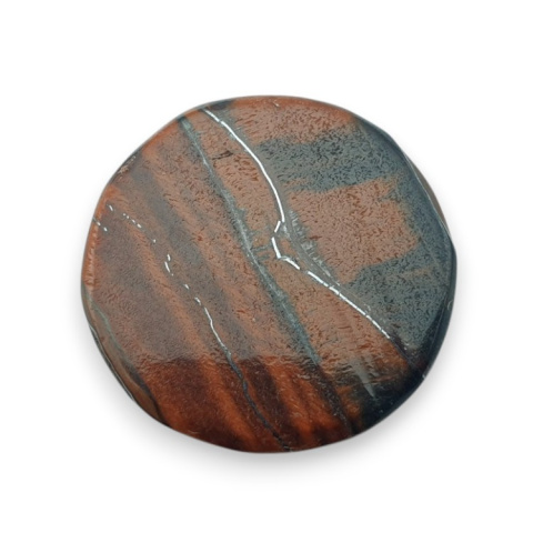 Red tiger's eye carved cabochon fi 23 mm no 40 Red tiger's eye carved cabochon fi 23 mm no 40