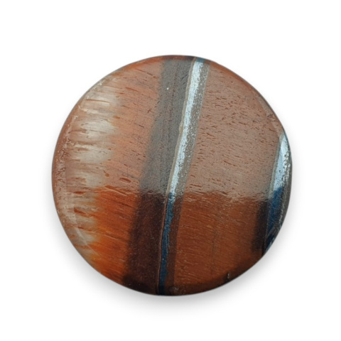 Red tiger's eye carved cabochon fi 24 mm no 9 Red tiger's eye carved cabochon fi 24 mm no 9