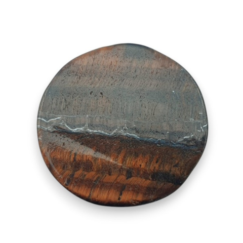 Red tiger's eye carved cabochon fi 26 mm no 49 Red tiger's eye carved cabochon fi 26 mm no 49