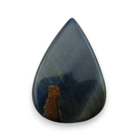 Blue tiger's eye carved cabochon 27x18 mm no 149 Blue tiger's eye carved cabochon 27x18 mm no 149