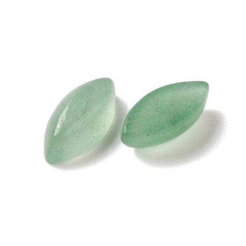 Green aventurine cabochon horse eye 8x4 mm 1 pc Green aventurine cabochon horse eye 8x4 mm 1 pc