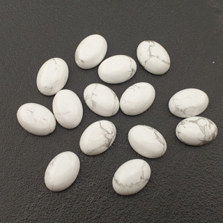 Howlite cobochon 14x10 mm 1 pc